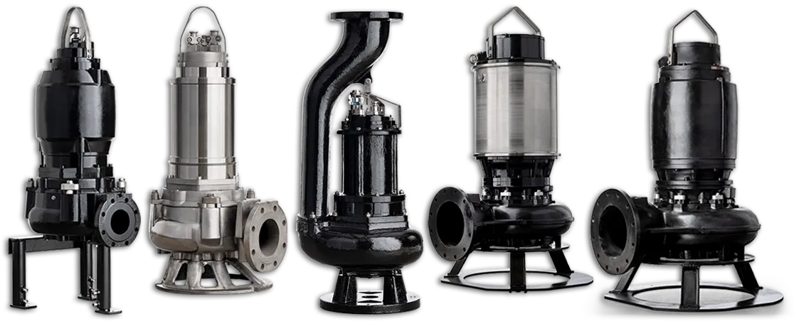 Various Wastewater Pumps
